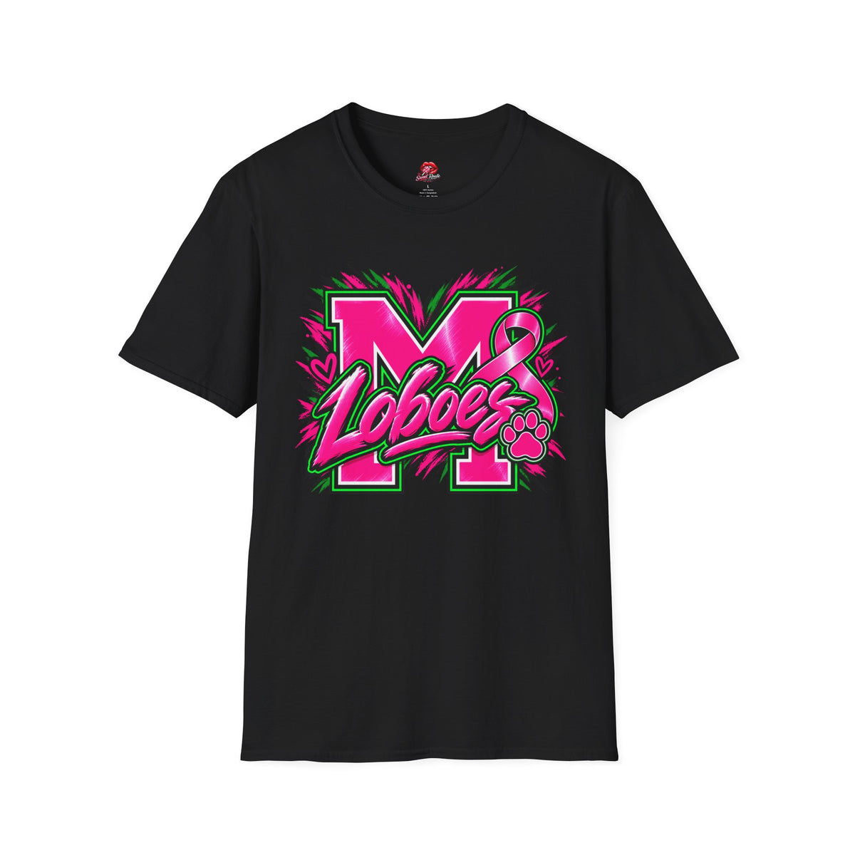 Pink & Green Loboes Tee