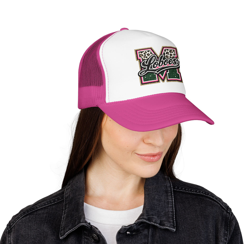 Loboes M Patch Trucker Hat