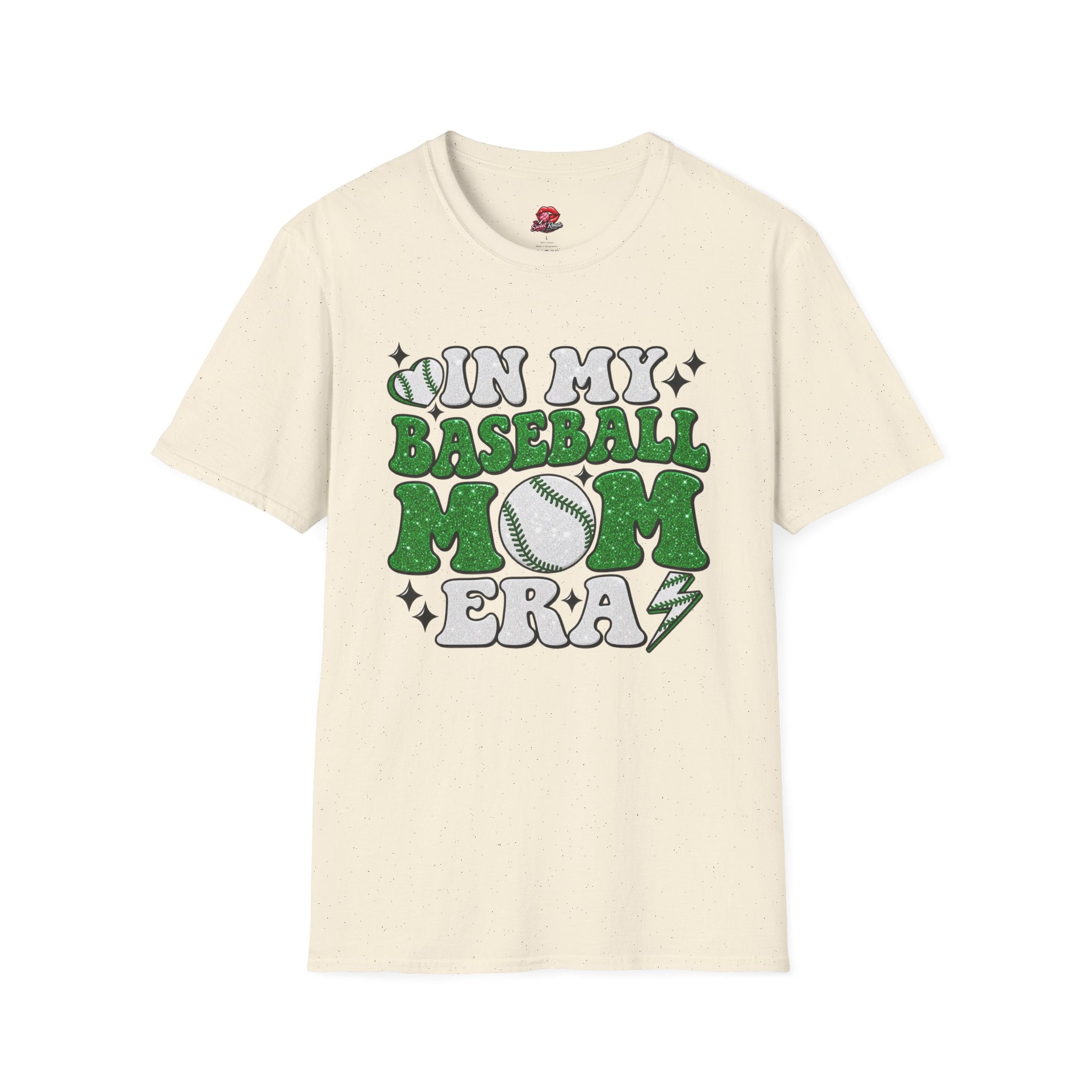 In My Baseball Mom Era Green Tee