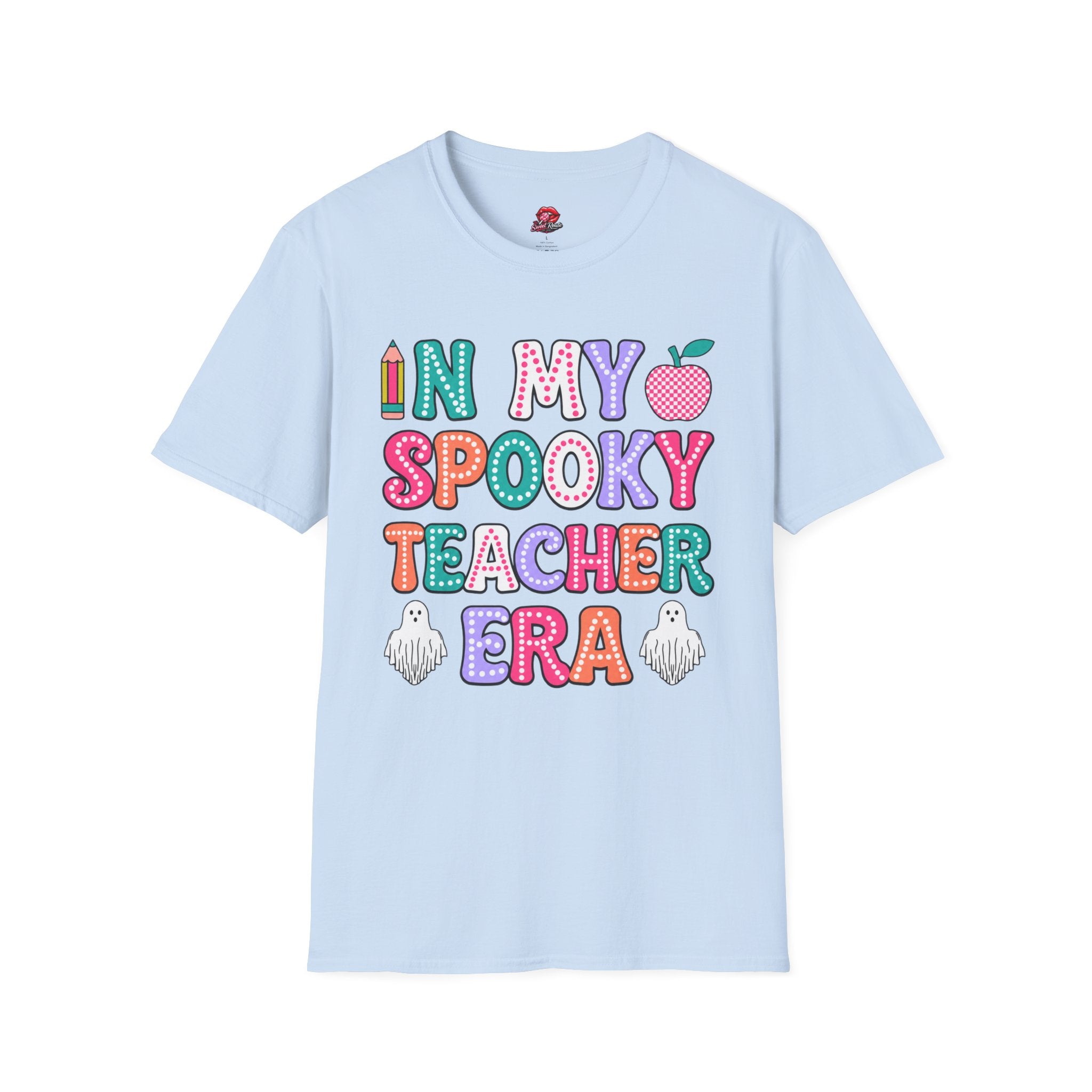 In My Spooky Teacher Era Colorful Halloween Classroom T-Shirt