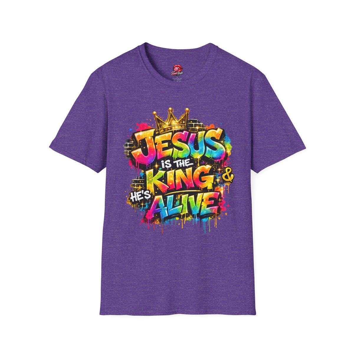 Jesus Is The King graffiti T-Shirt