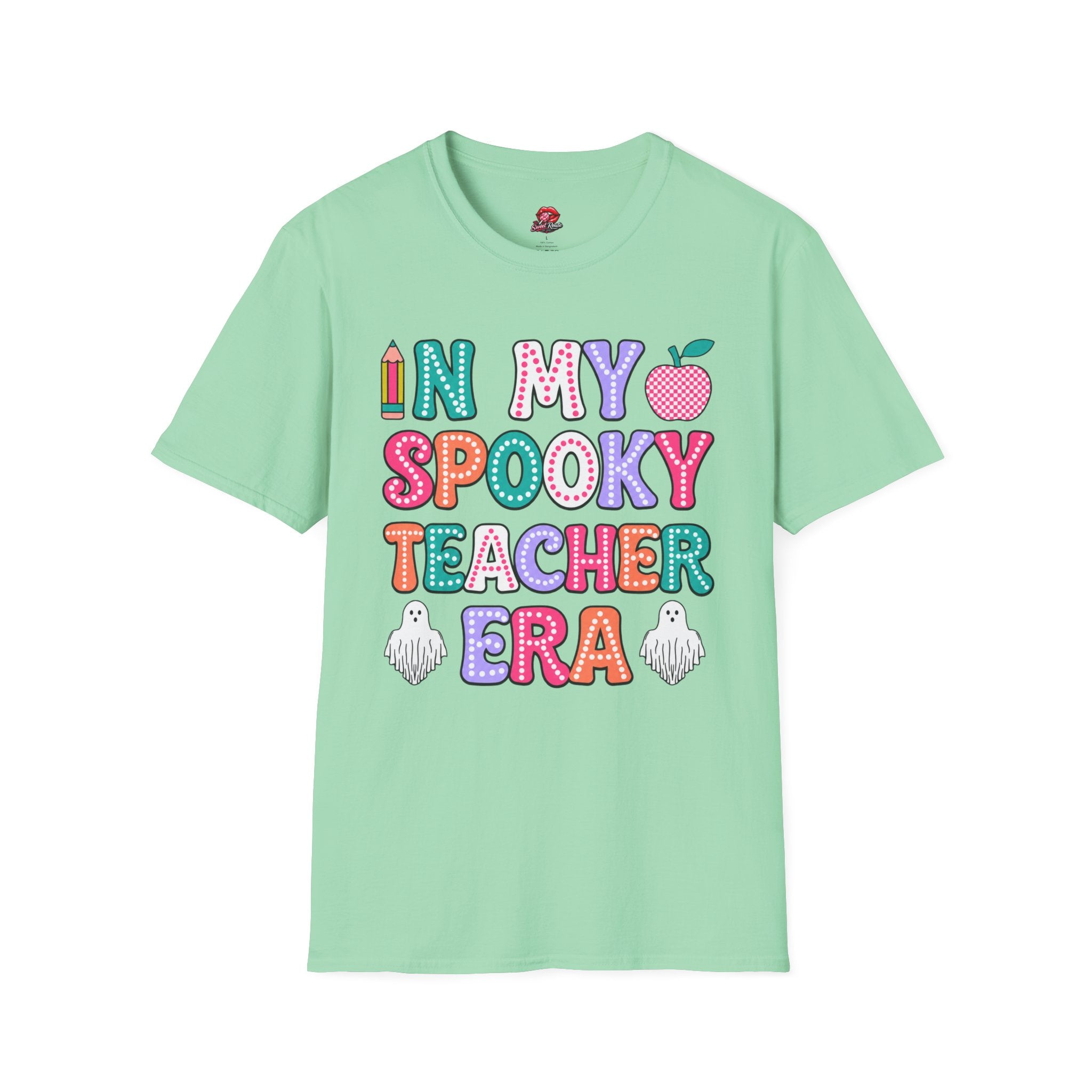 In My Spooky Teacher Era Colorful Halloween Classroom T-Shirt