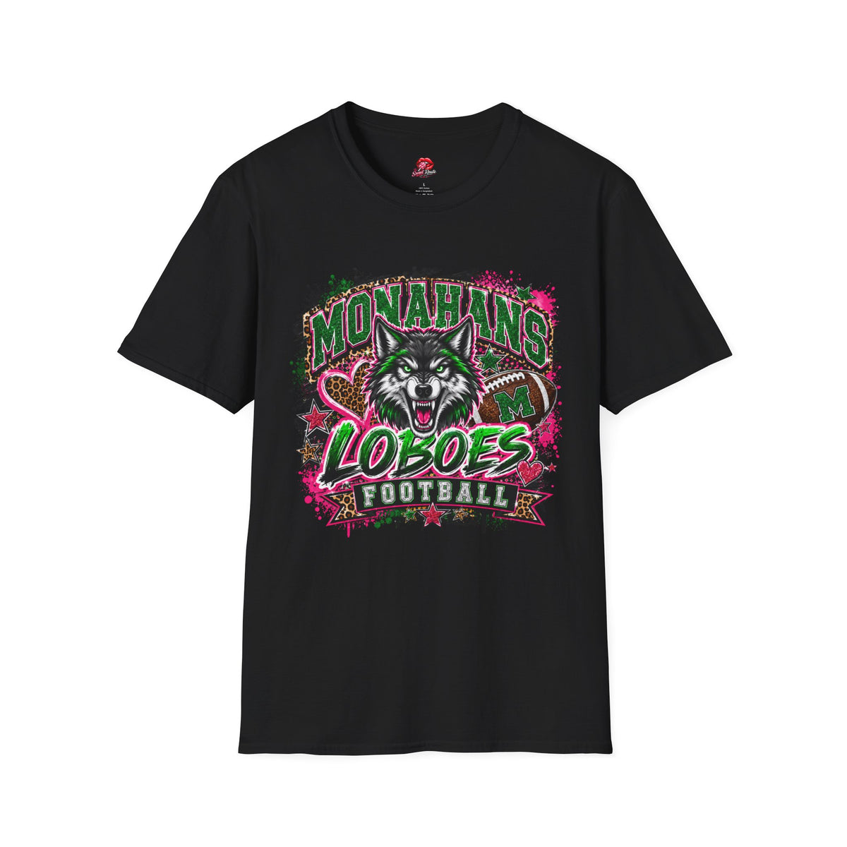 Monahans Loboes Football T‑Shirt