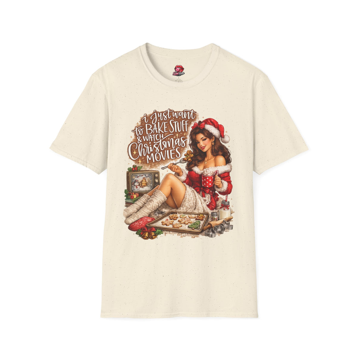 I Just Want to Bake Stuff & Watch Christmas Movies T-Shirt