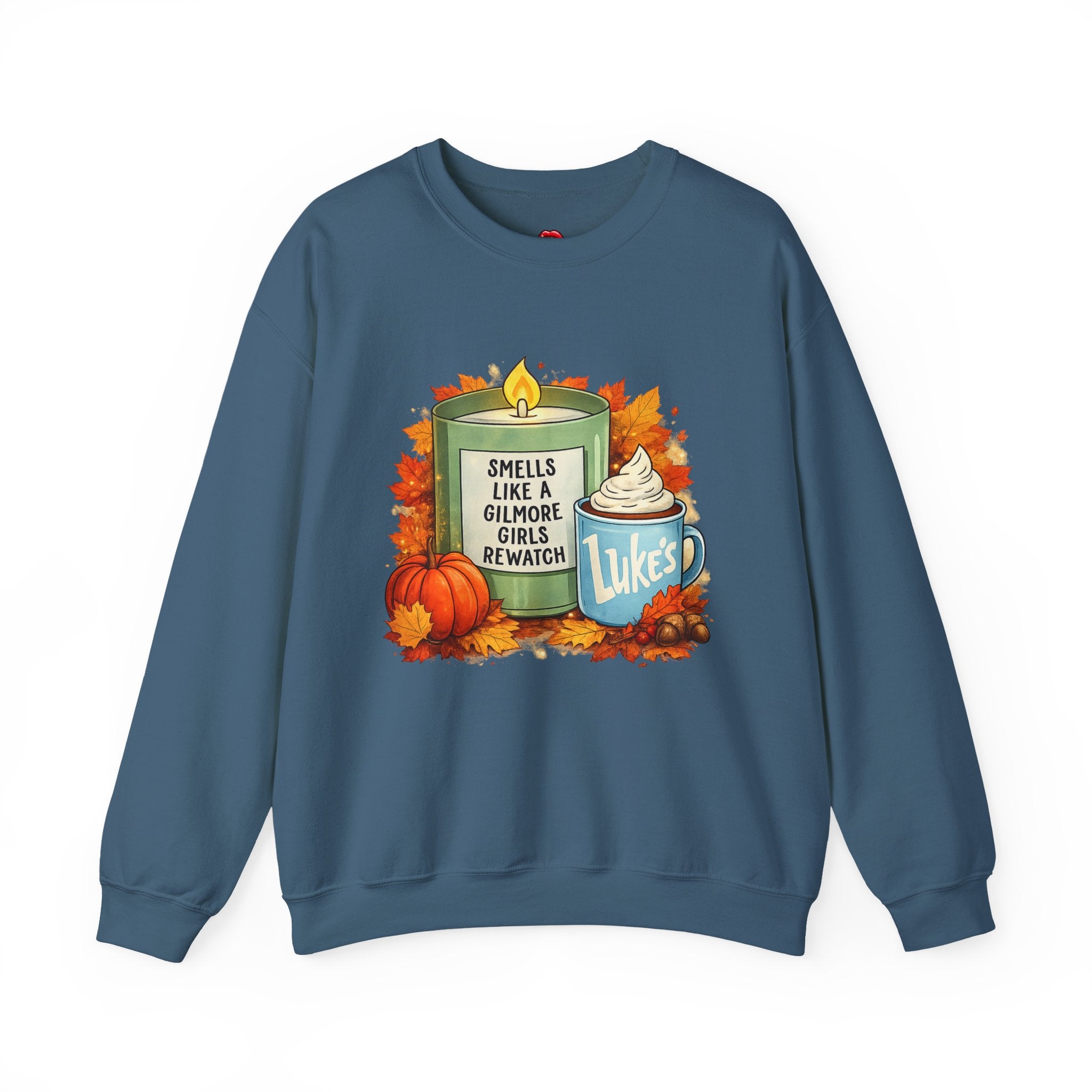 Smells Like  Fall Candle & Luke's Coffee Sweatshirt