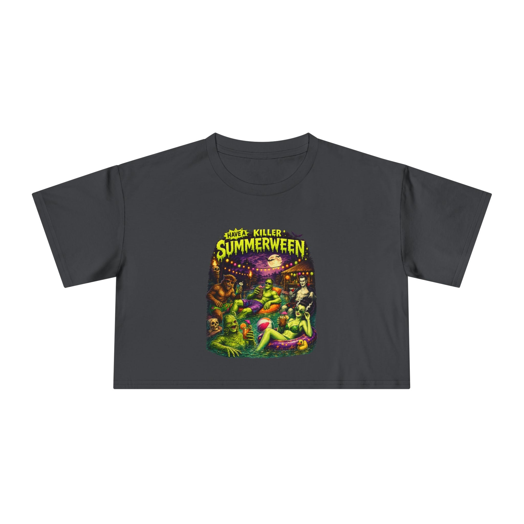 Summerween Festival Crop Tee