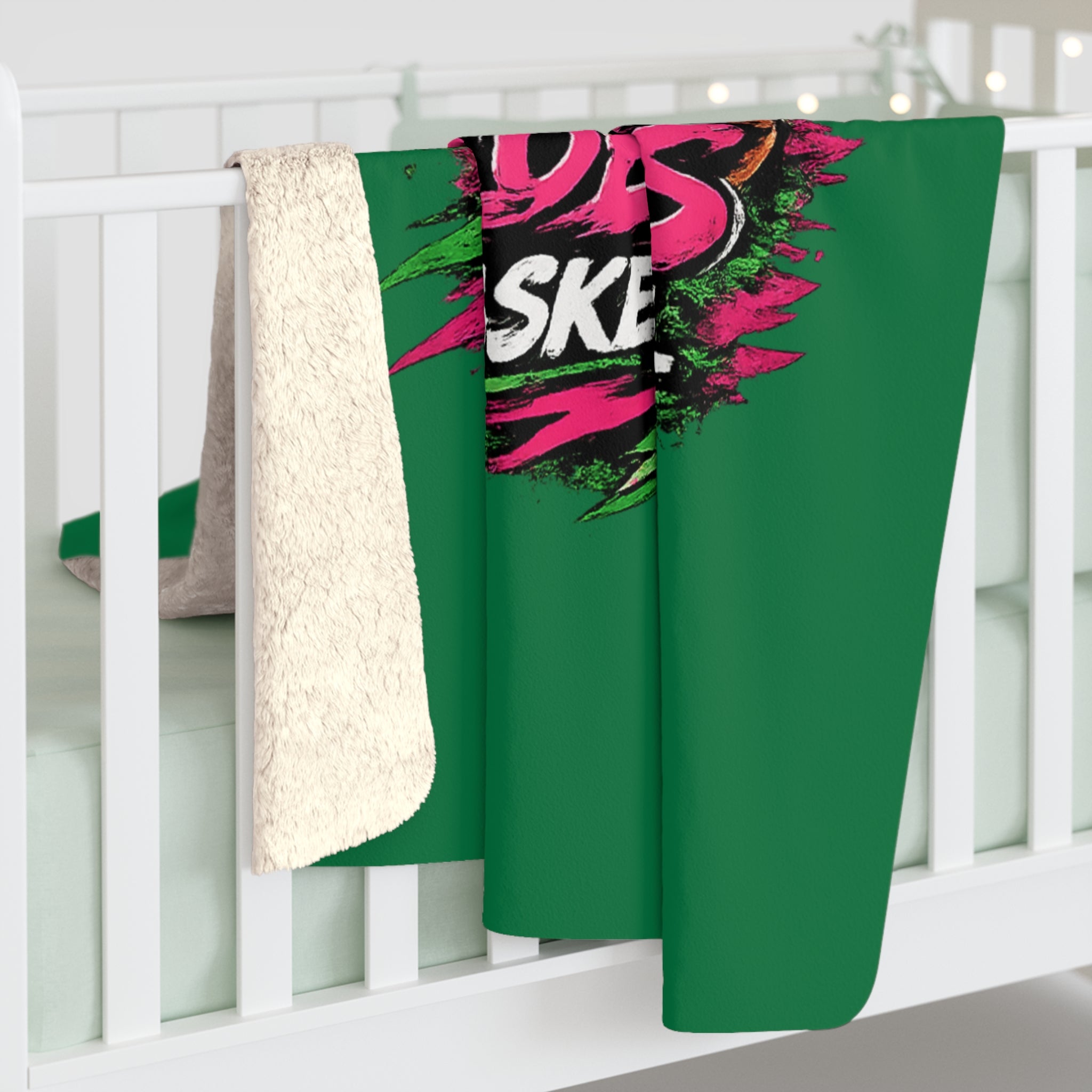 Monahan’s Loboes Basketball Fleece Throw