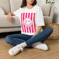 Winking Smile Face with Hearts T-Shirt