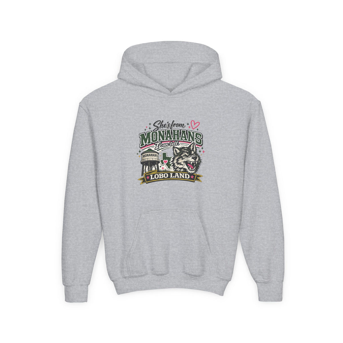 Monahan's Lobo Land Vintage Worn Youth Sweatshirt