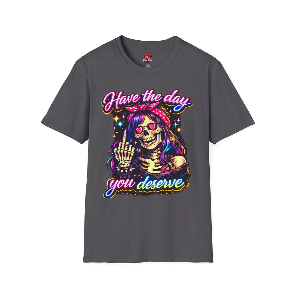 Have the Day Skull Girl Graphic T-Shirt
