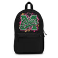 Loboes Green Script Logo Backpack