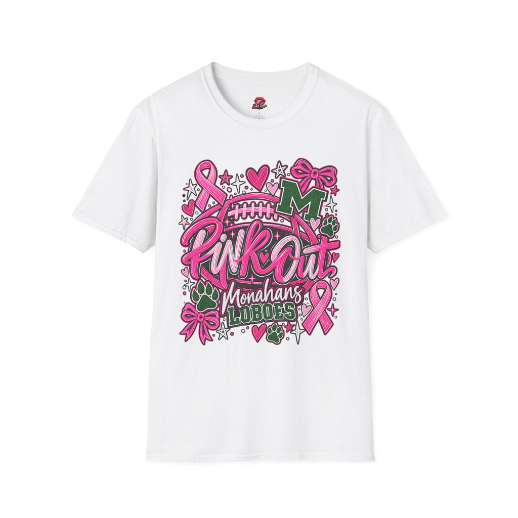 Pink Out Football T-Shirt
