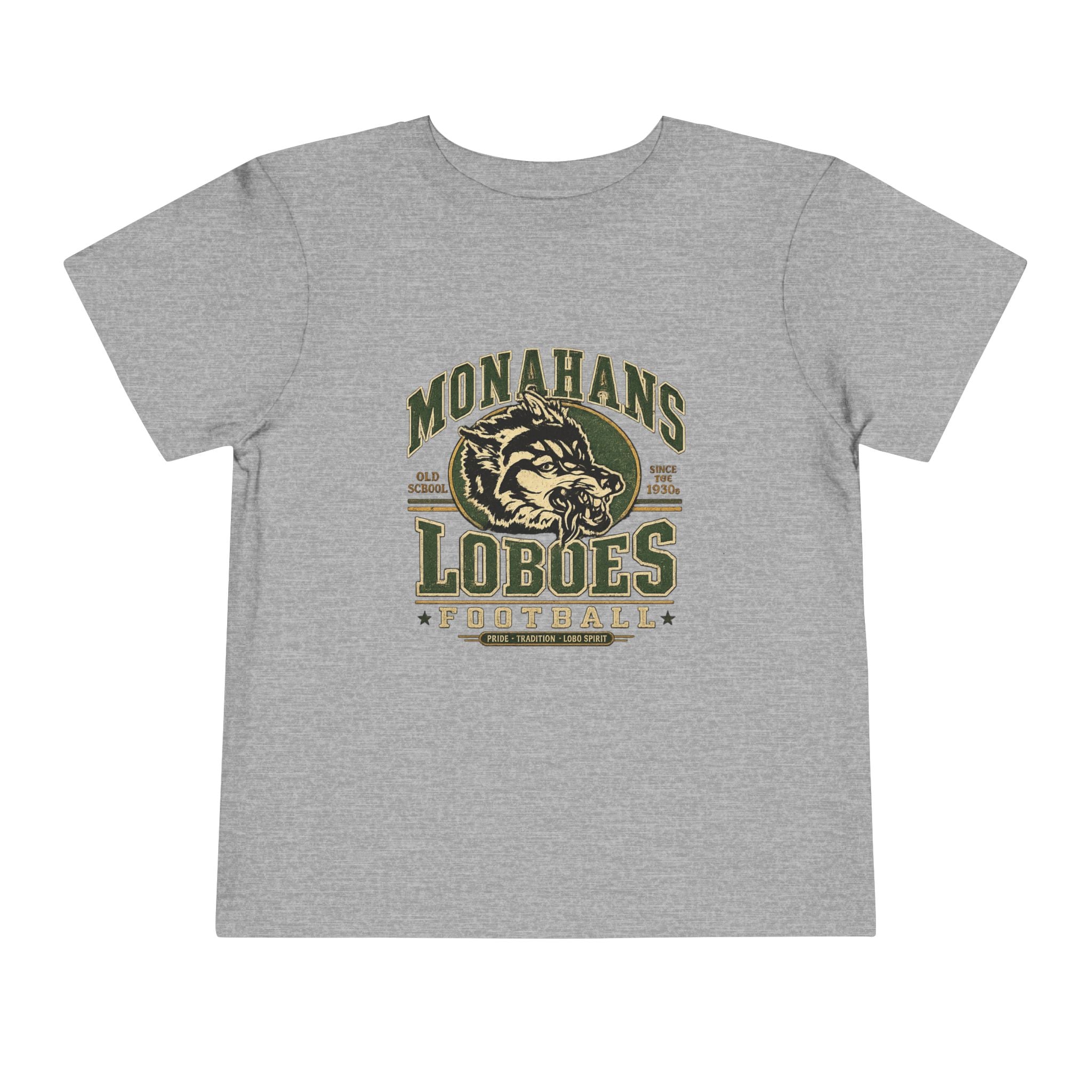 Monahans Loboes Toddler Football Tee