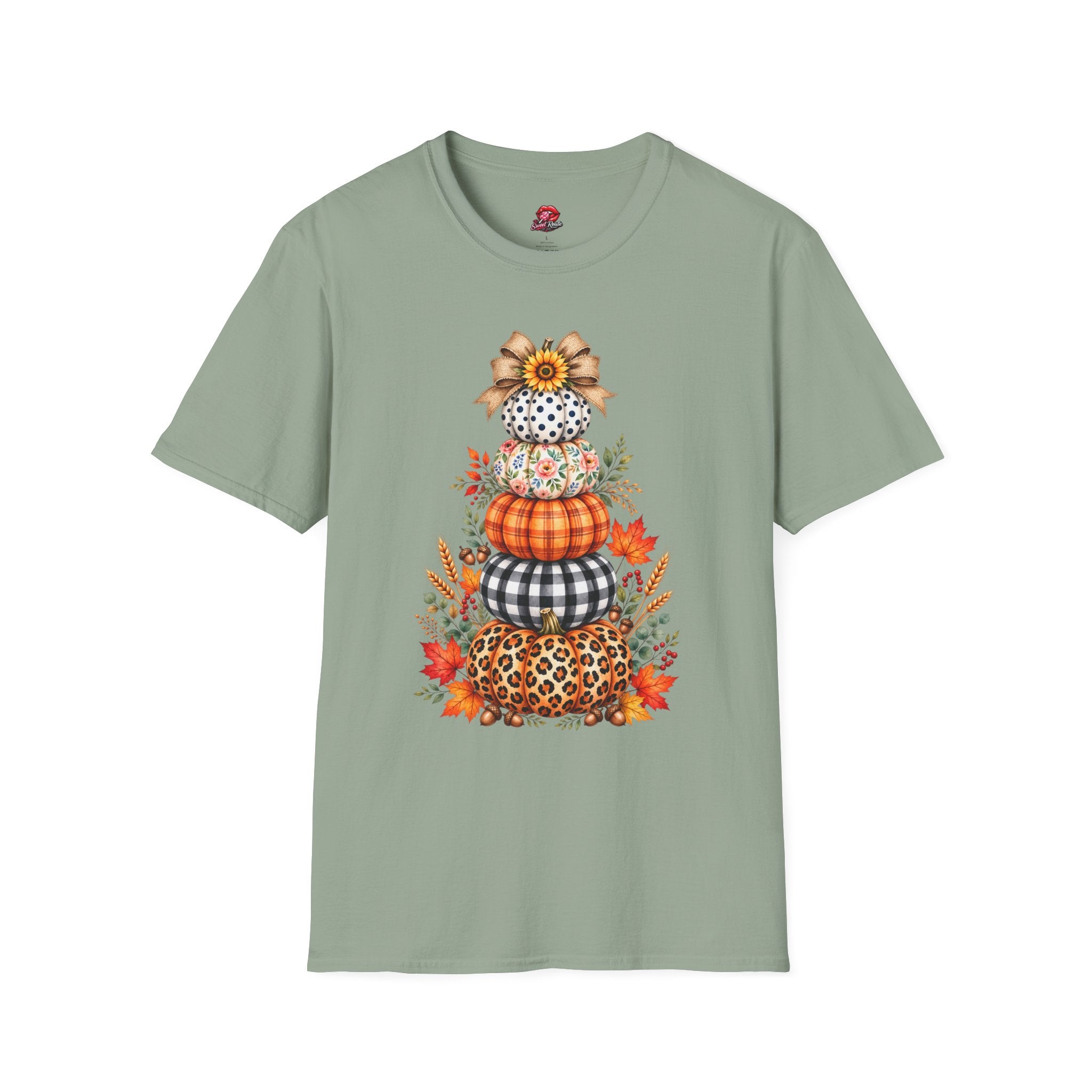 Fall Pumpkin Stack T-Shirt