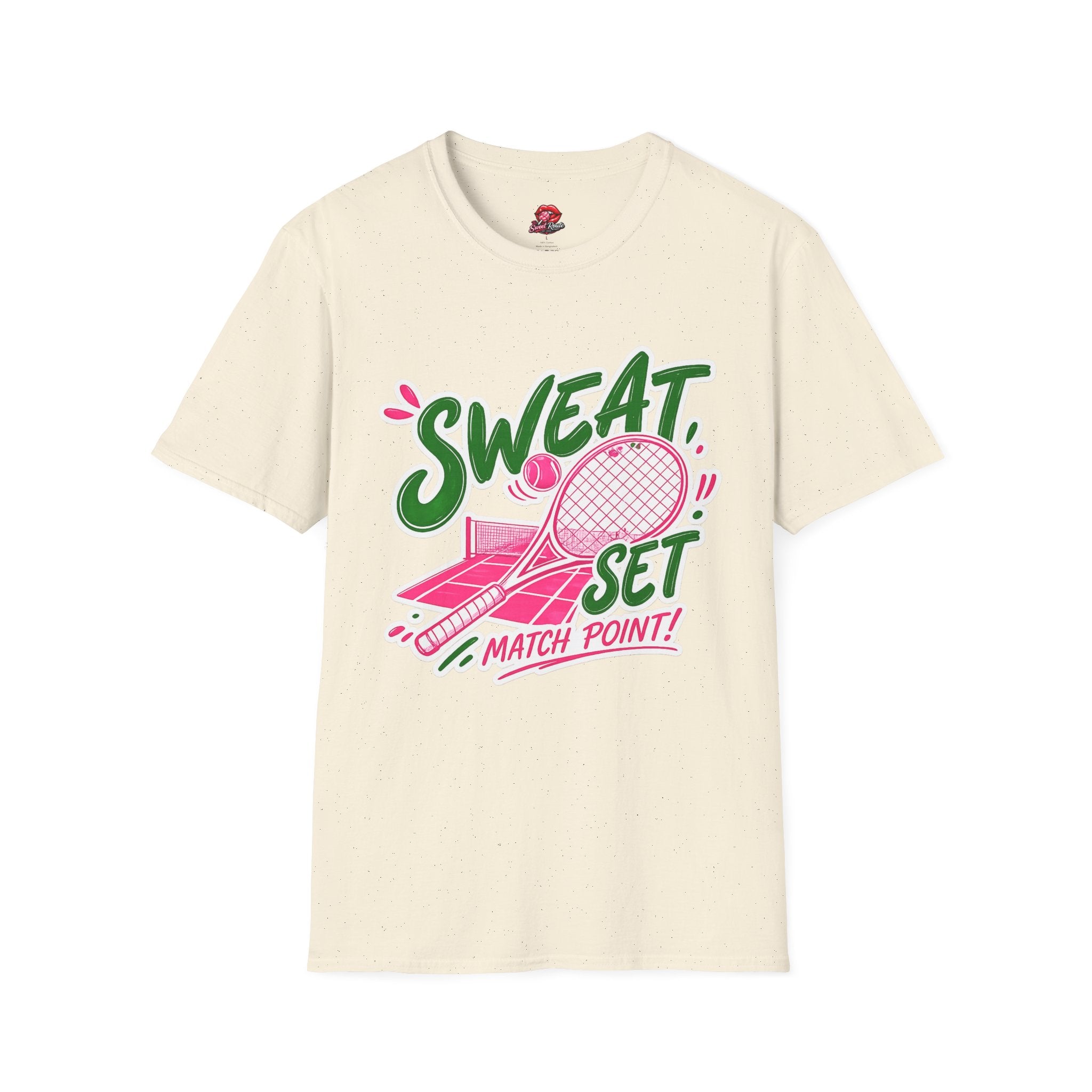 Sweat, Set, Match Point! Tennis Tee