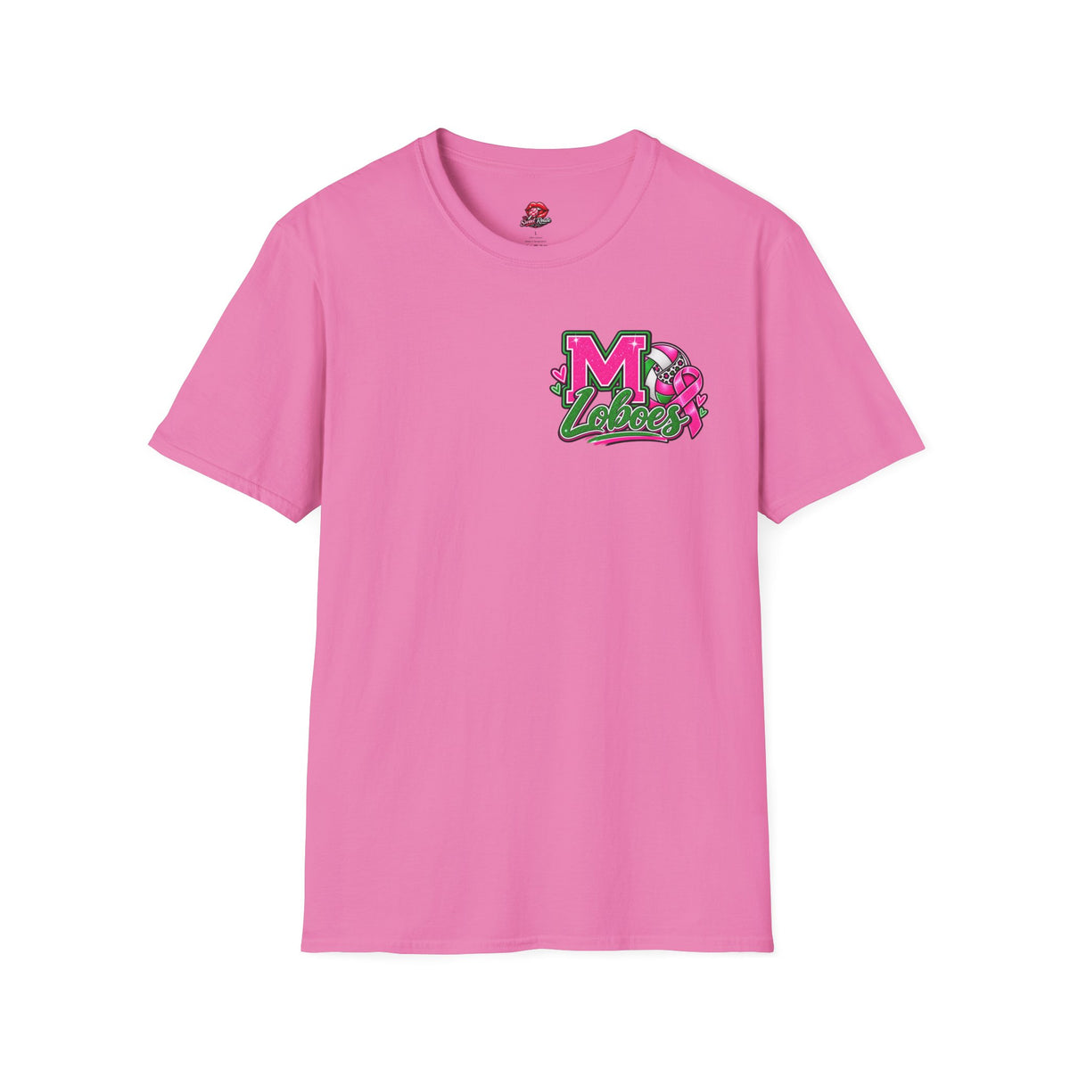 Monahans Loboes Pink Out Volleyball T-Shirt