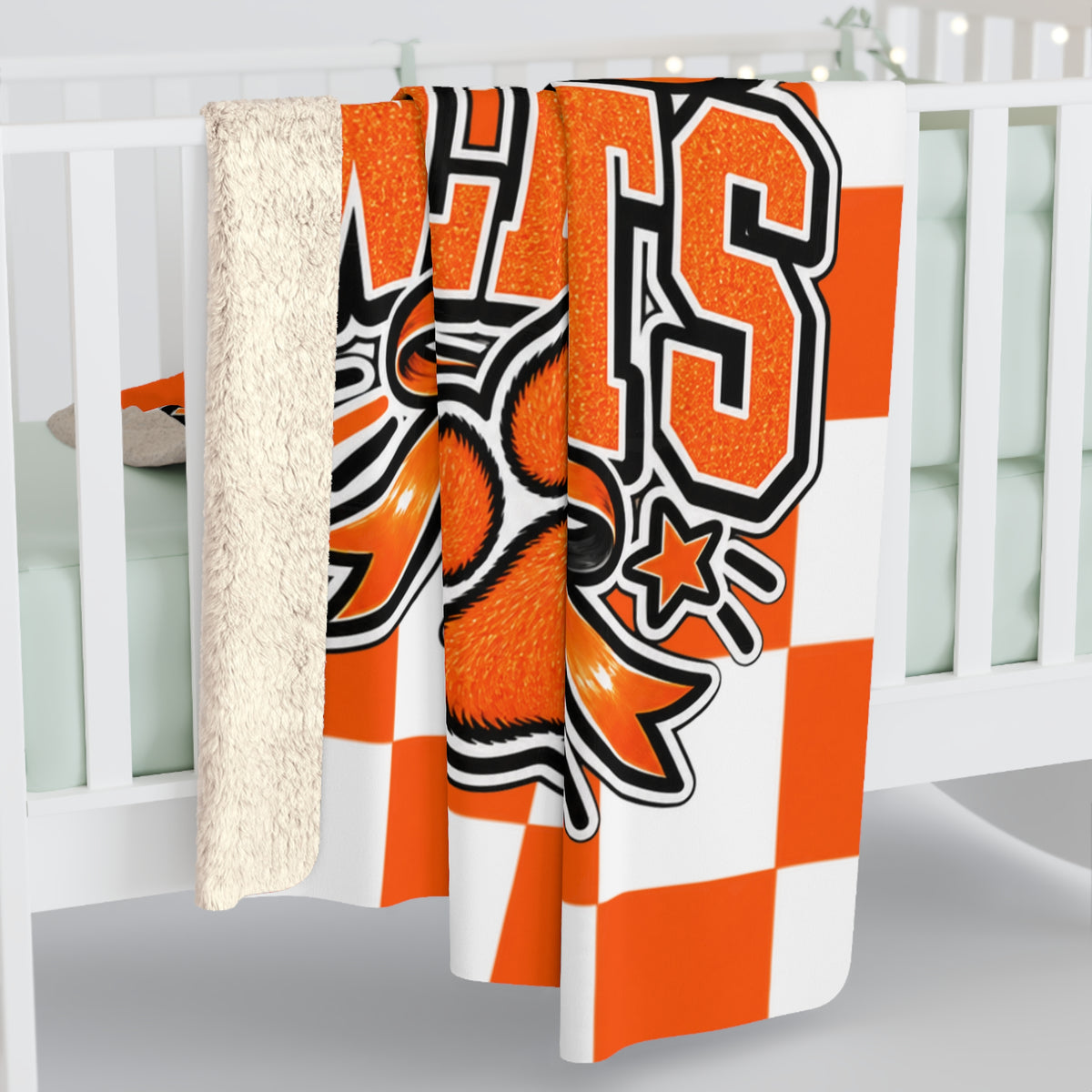 Wink Wildcats Sherpa Blanket