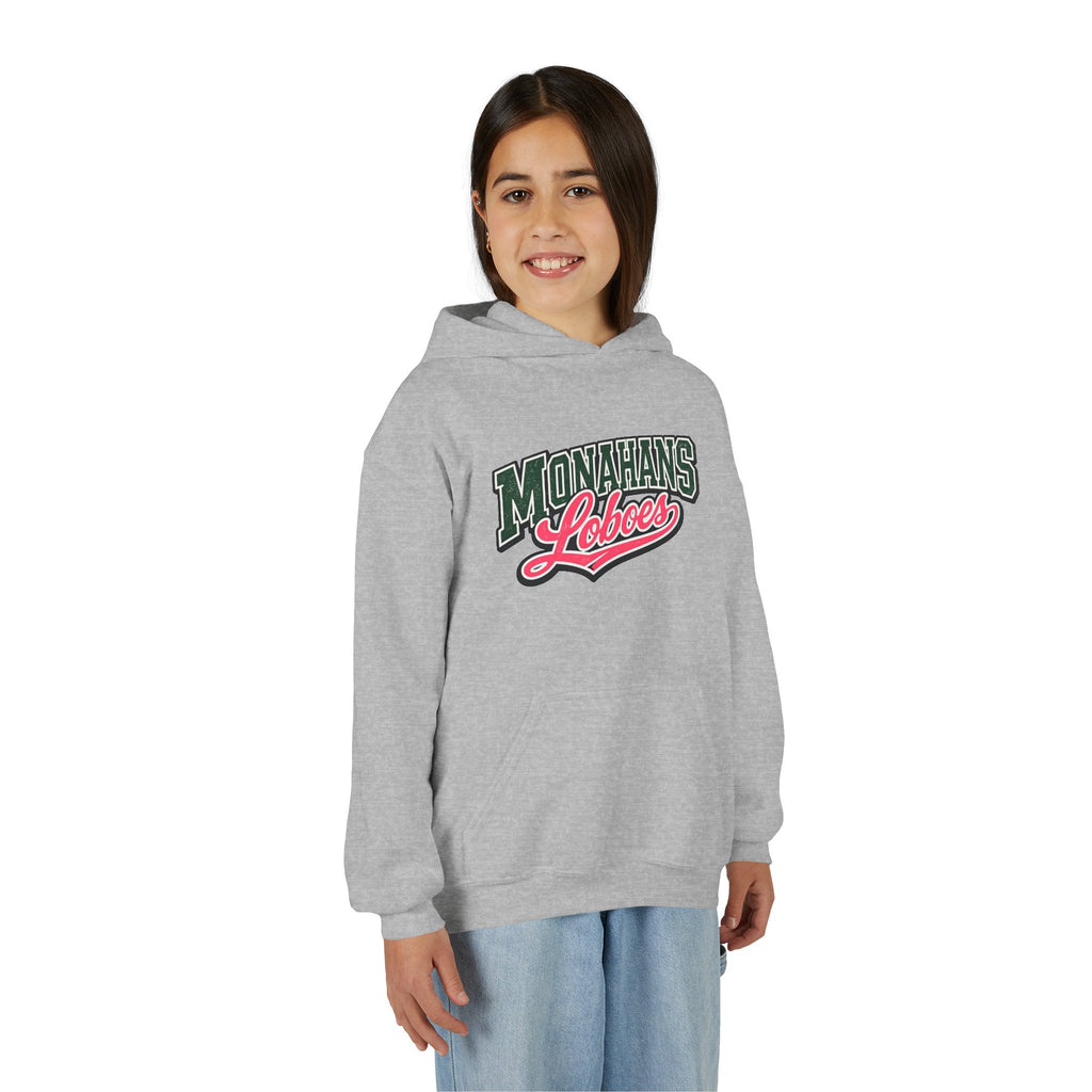 Monahans Loboes Youth Hoodie – Vintage School Spirit Pullover