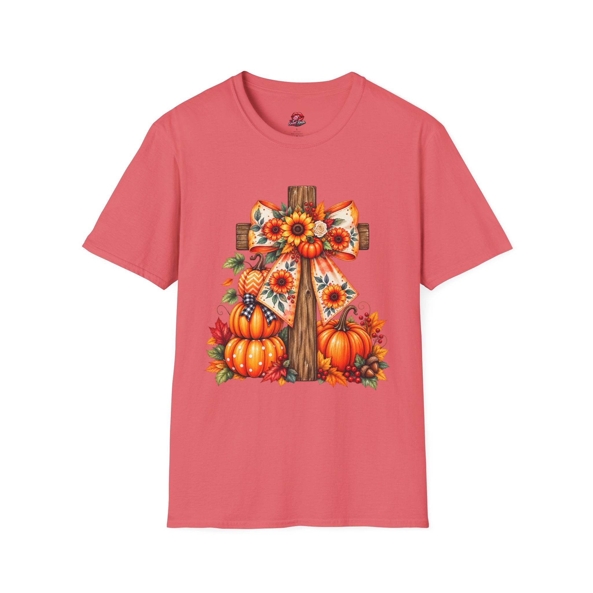 Autumn Sunflower Faith Harvest Tee