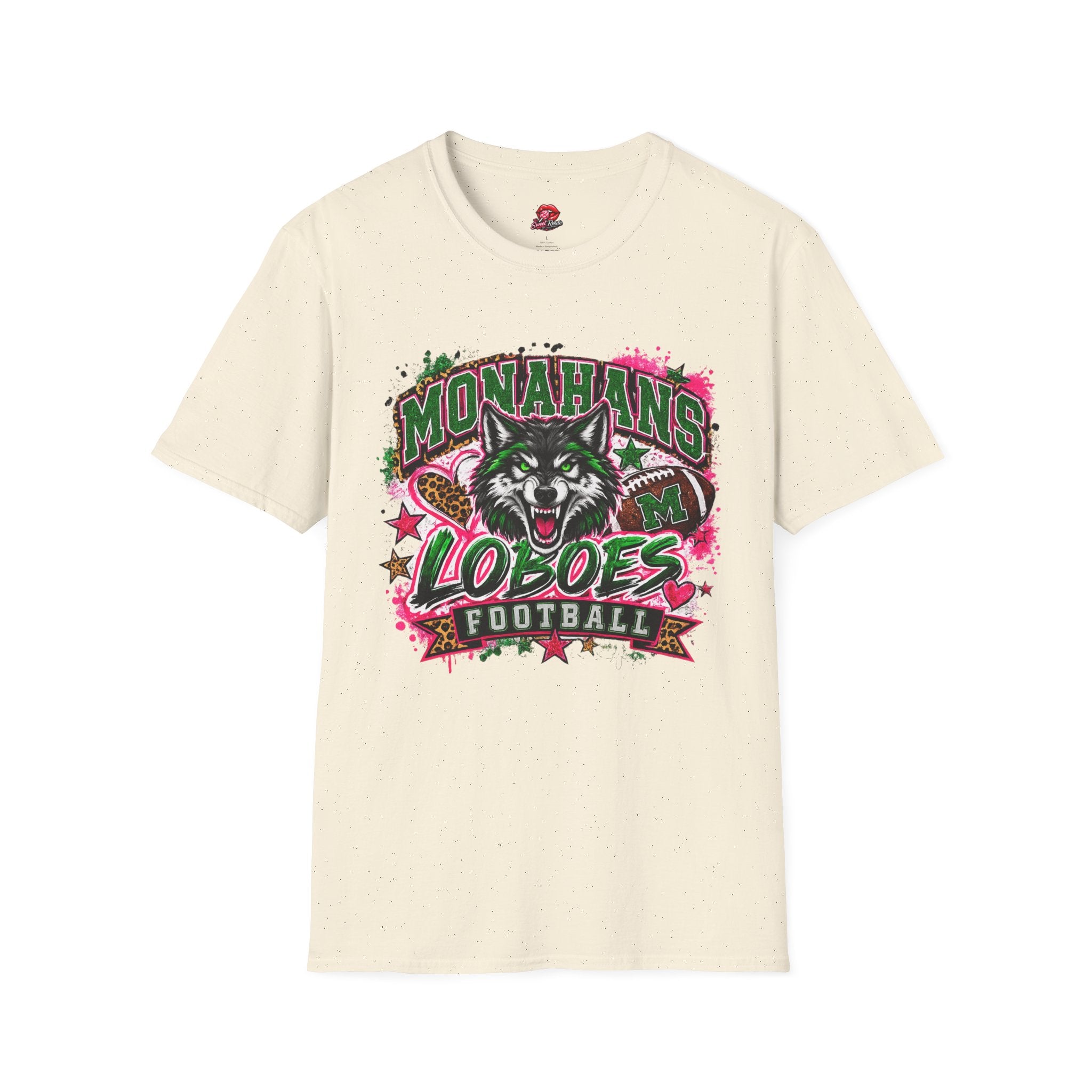 Monahans Loboes Football T‑Shirt