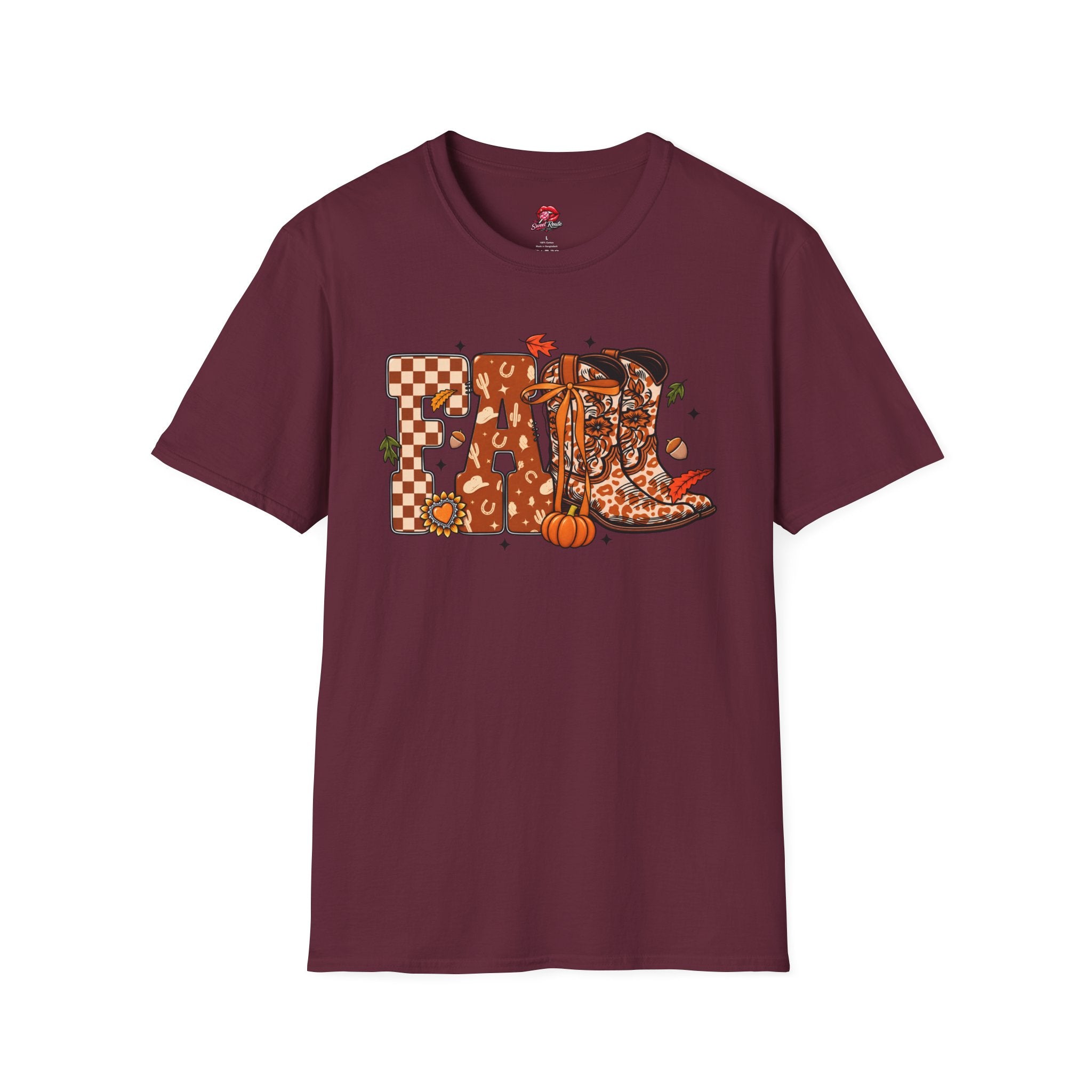 Pumpkin, Leopard & Plaid Fall Tee