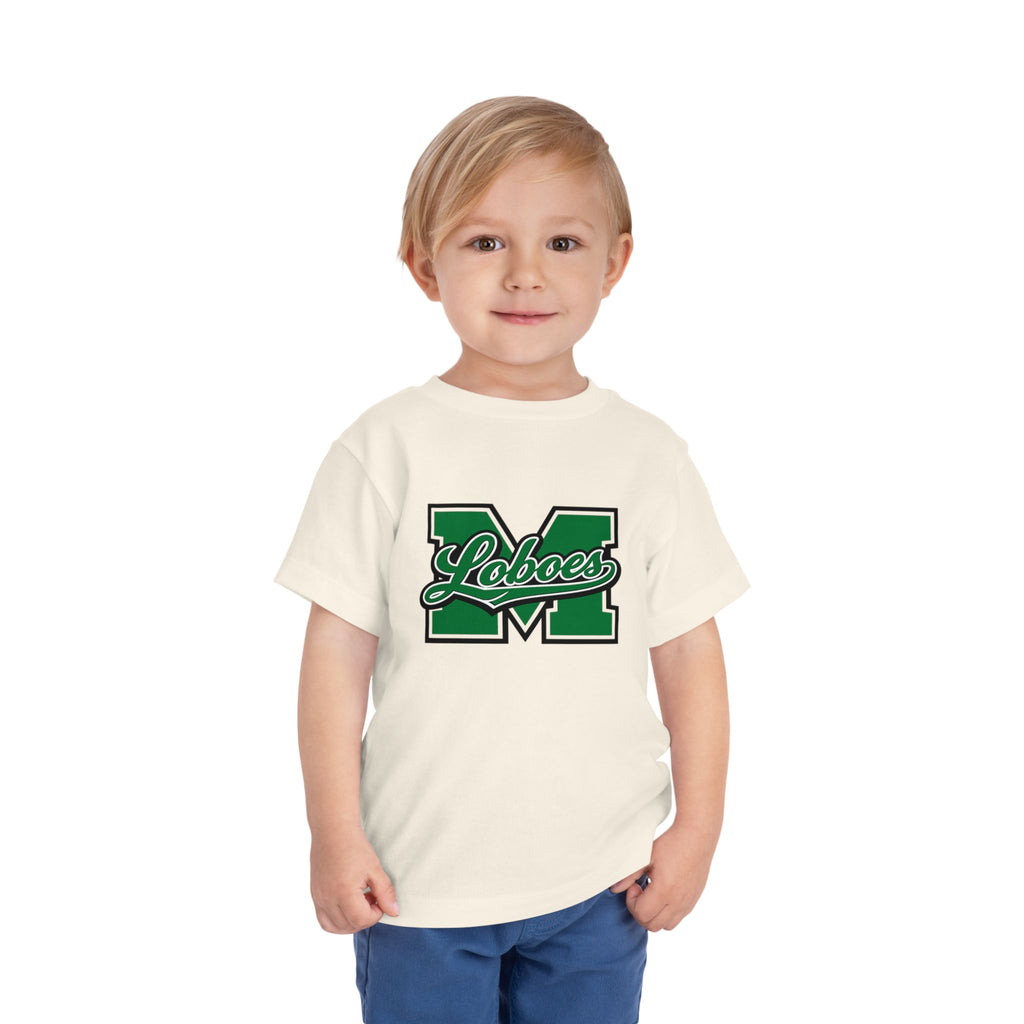 Loboes M Green Block Toddler Tee