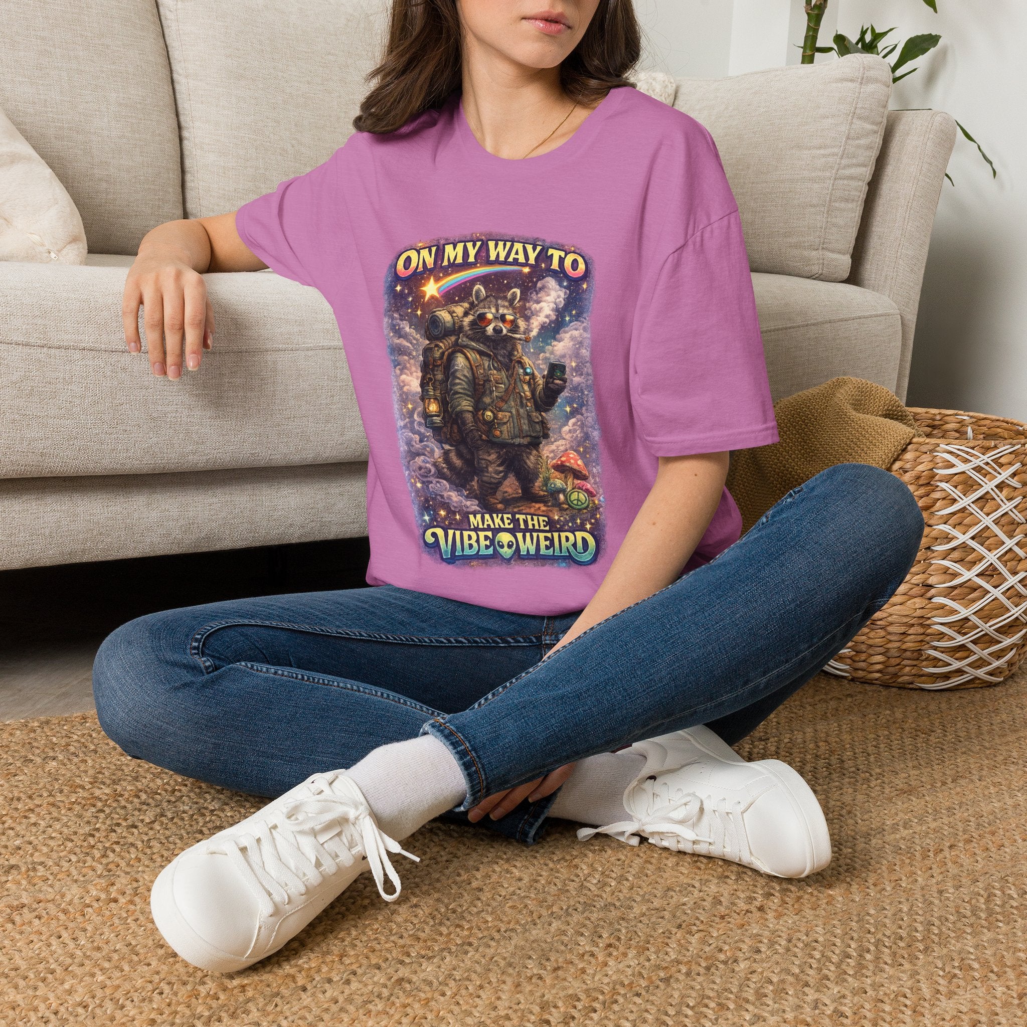 On My Way to Make the Vibe Weird Graphic Tee