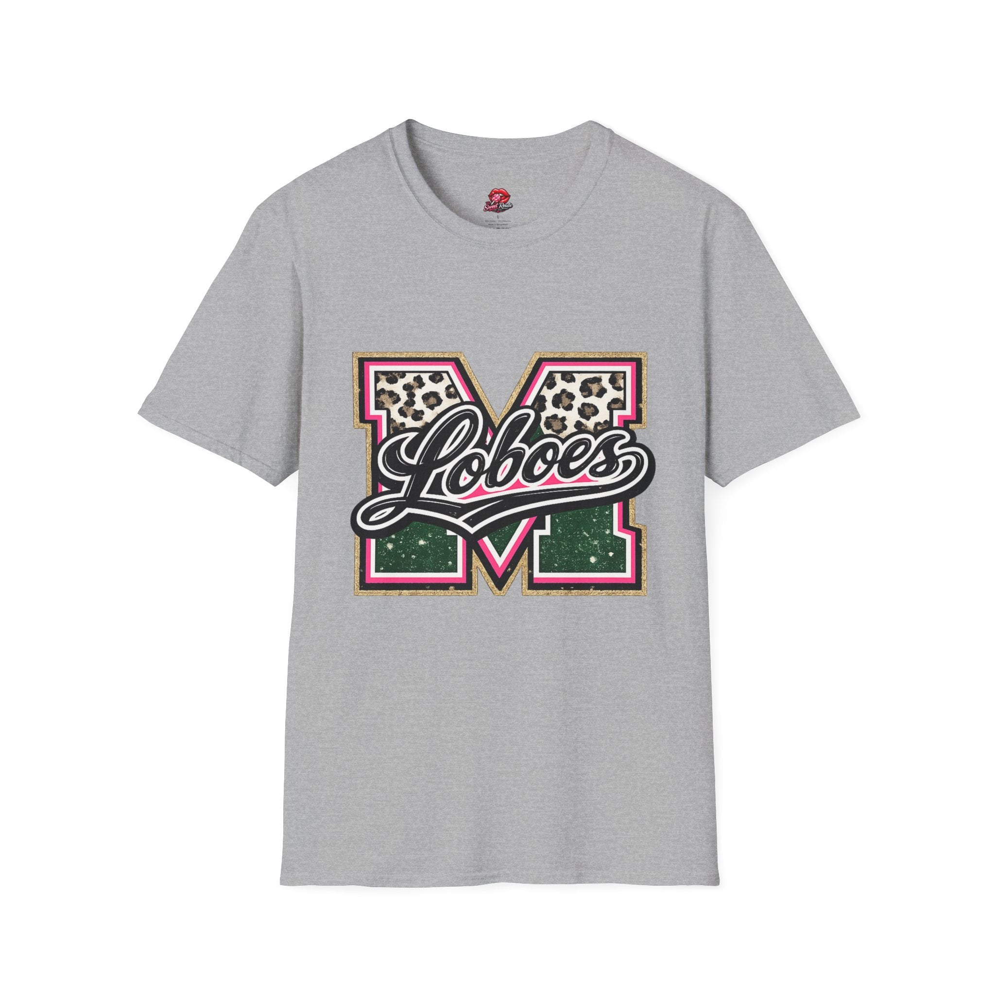 Loboes Leopard varsity T-Shirt