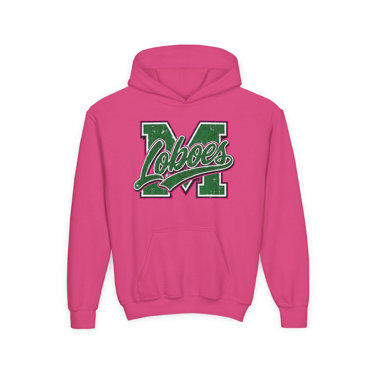 Youth Loboes M Logo Hoodie
