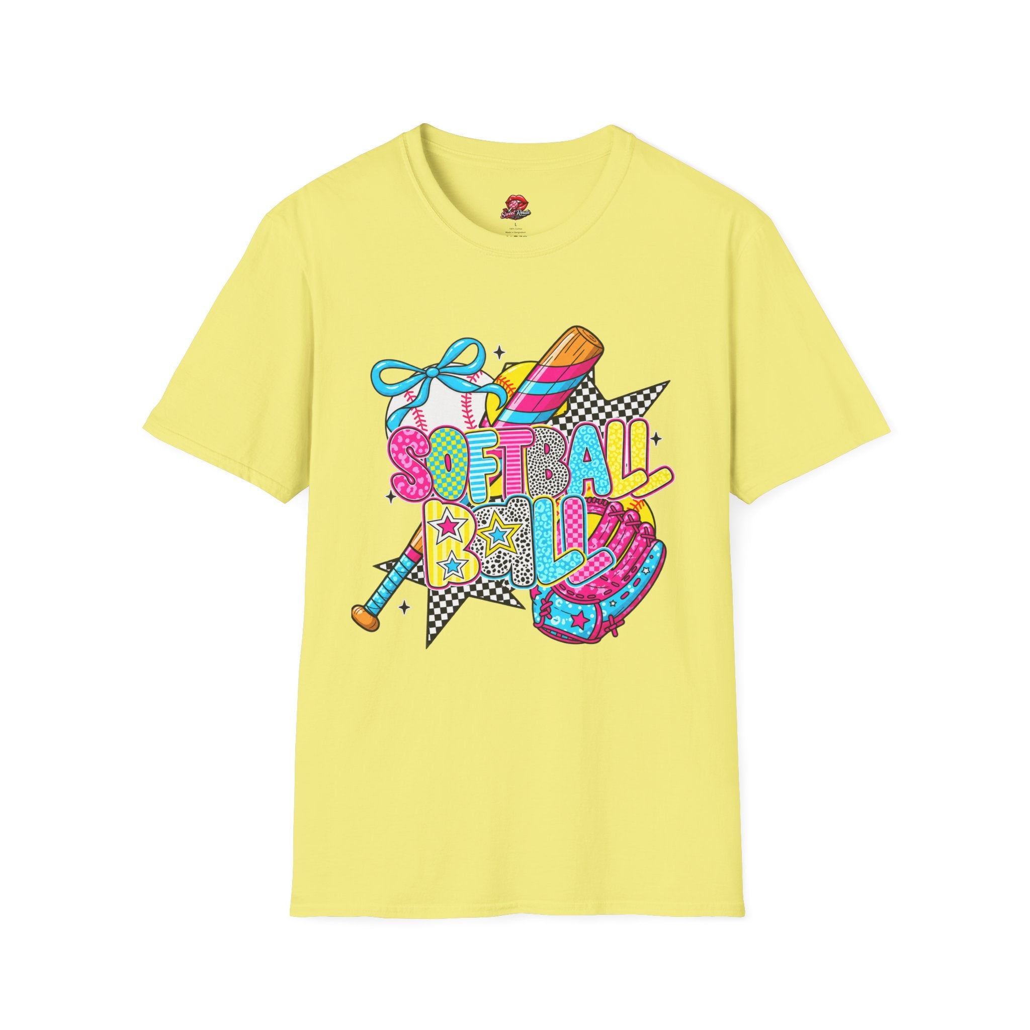 Softball Babe Graphic T-Shirt