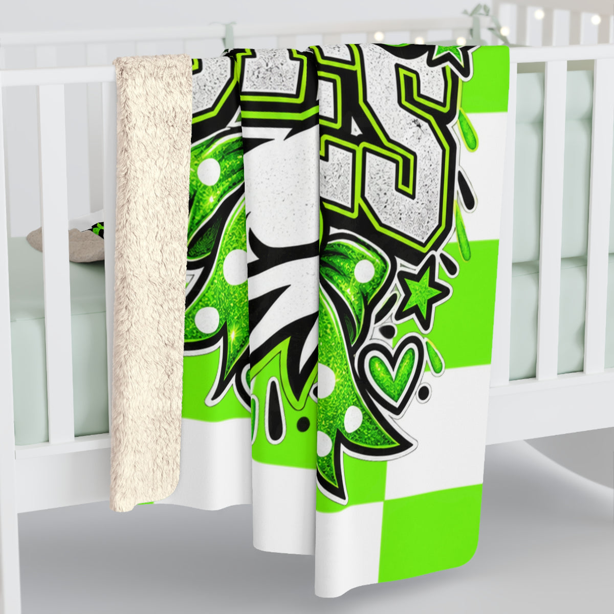 Crane County Coyotes Sherpa Fleece Blanket