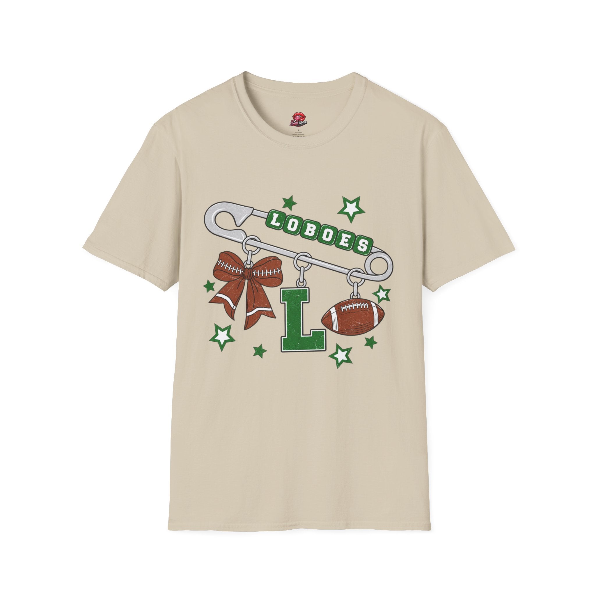 Loboes Football Charm T-Shirt