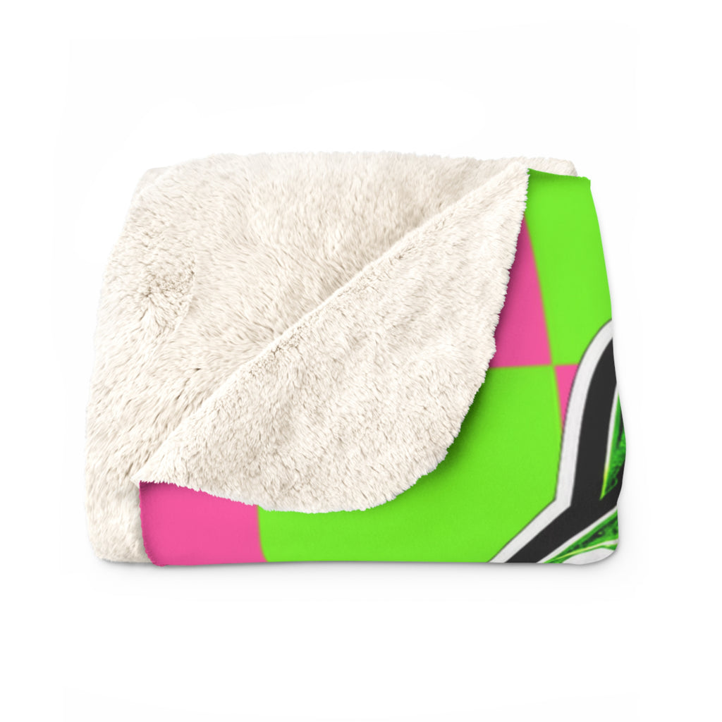 Crane County Coyotes Sherpa Blanket