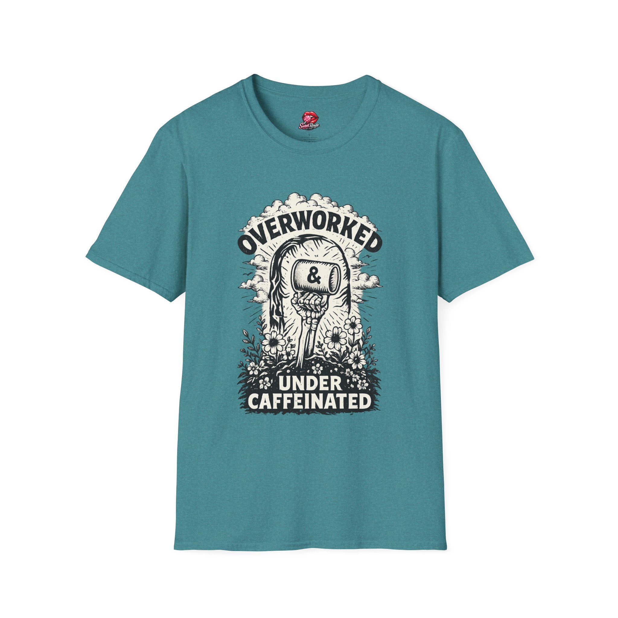 Overworked & Under Caffeinated T-Shirt