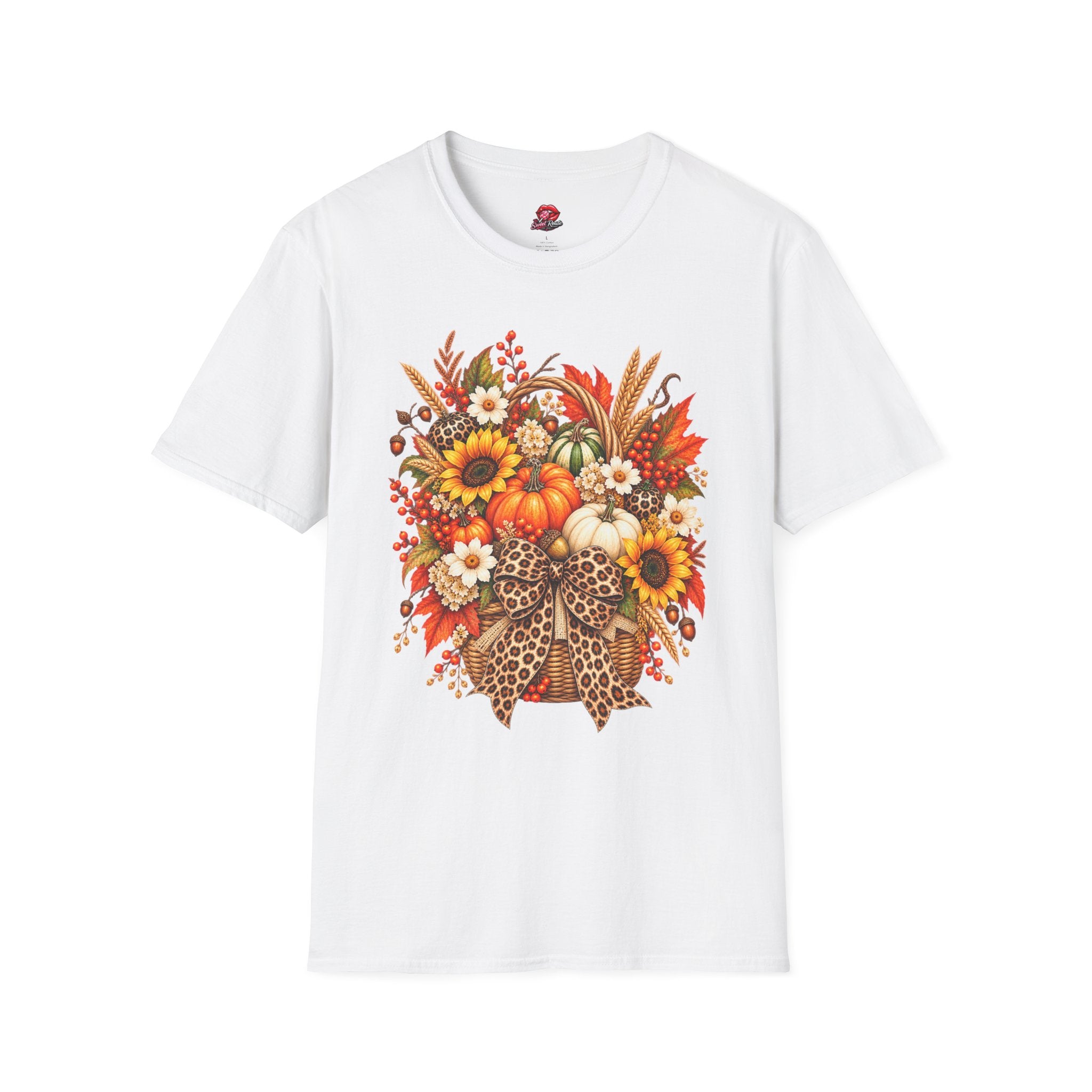 Pumpkins, Sunflowers & Fall Bouquet Tee