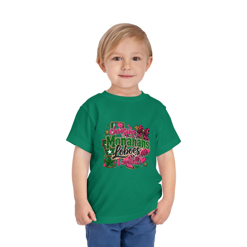 Toddler Tee - Choosing Monahans Loboes