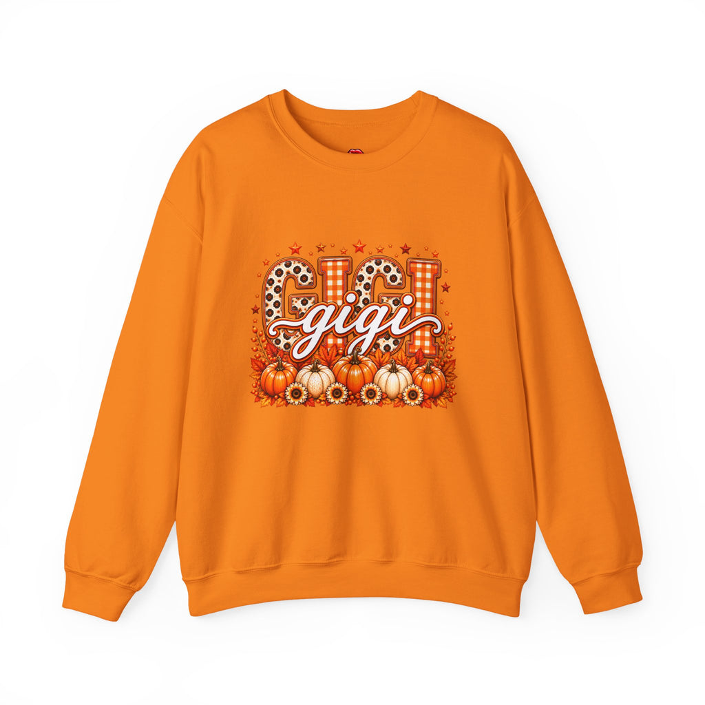 Gigi Fall Pumpkin Crewneck Sweatshirt