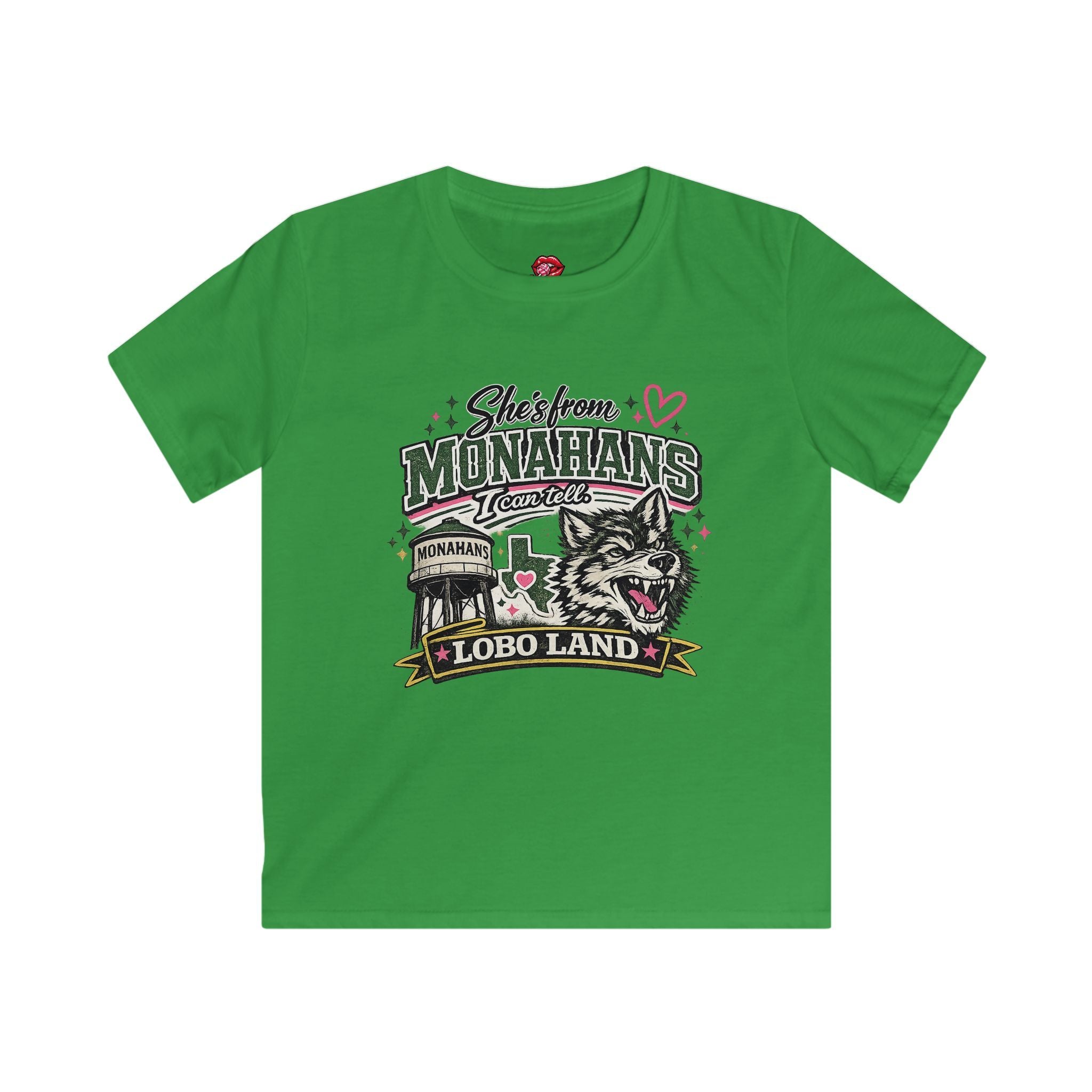 Kids Tee - Monahans Lobo Land Graphic