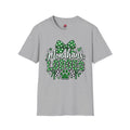 Monahan's Lobos Green Polka Dot Bow T-Shirt
