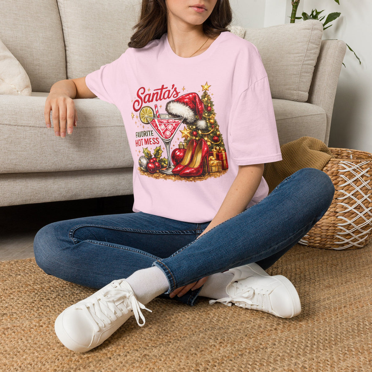 Santa's Favorite Hot Mess T-Shirt