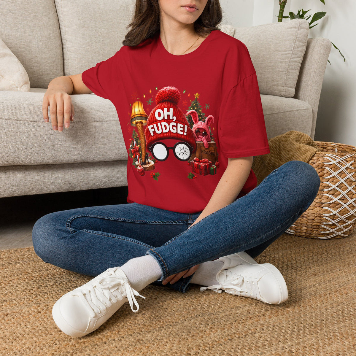 Oh, Fudge! Christmas Movie Quote T-Shirt