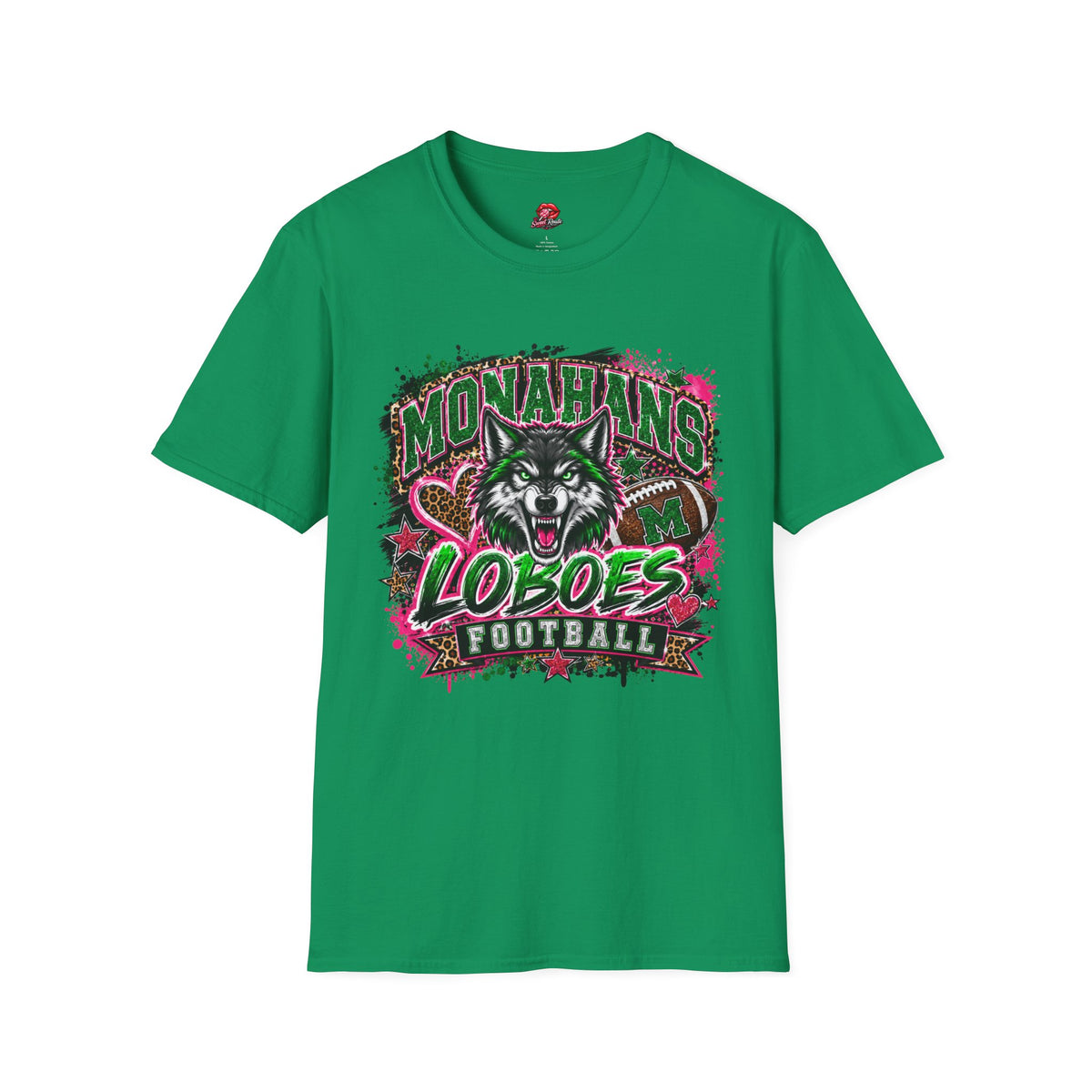 Monahans Loboes Football T‑Shirt