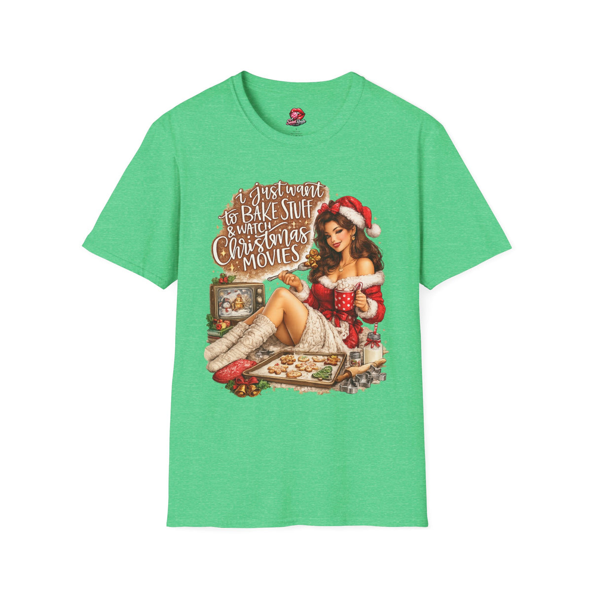 I Just Want to Bake Stuff & Watch Christmas Movies T-Shirt