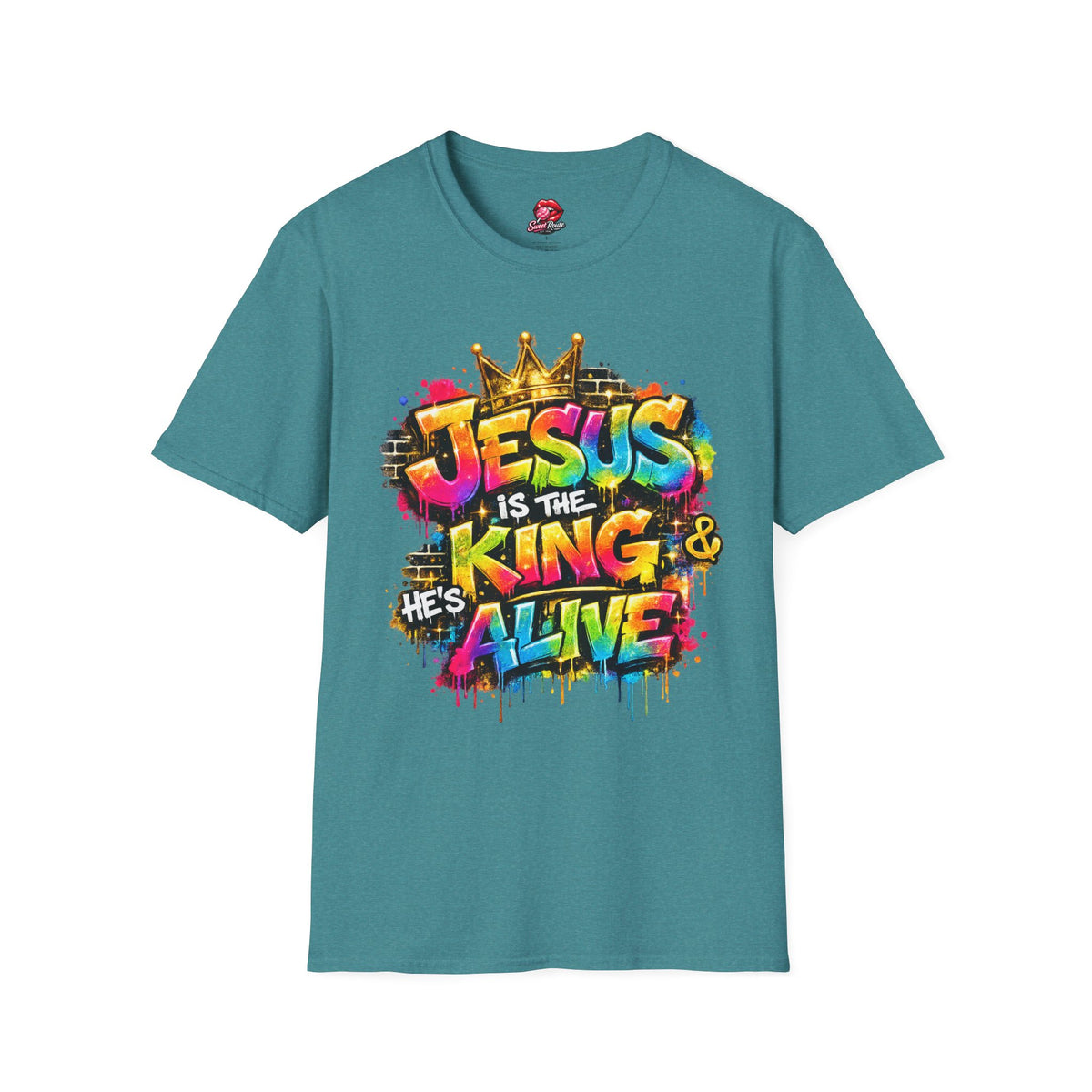 Jesus Is The King graffiti T-Shirt