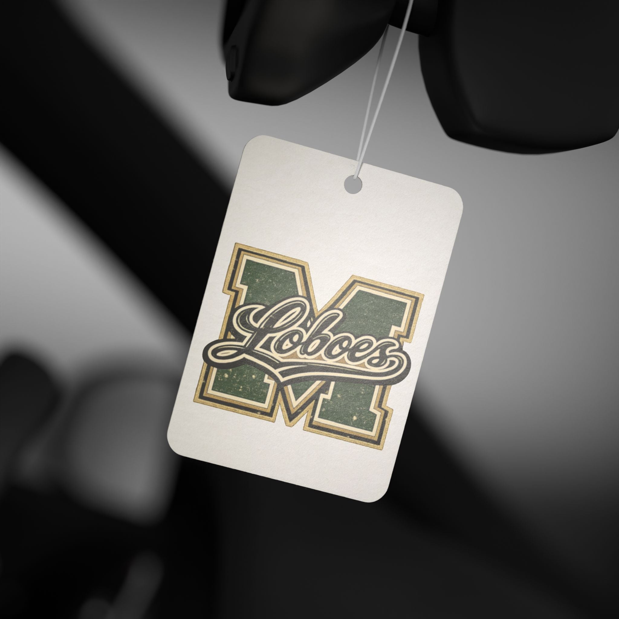 Loboes M Letter Car Air Freshener