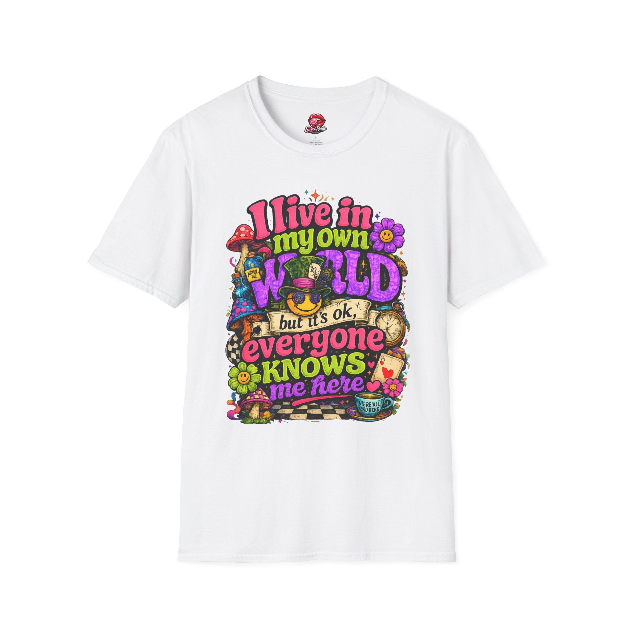 I Live In My Own World T-Shirt