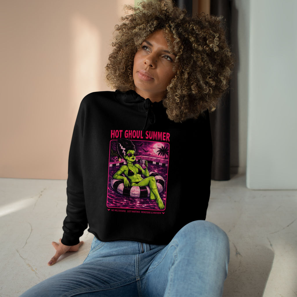 Hot Ghoul Summer Crop Hoodie