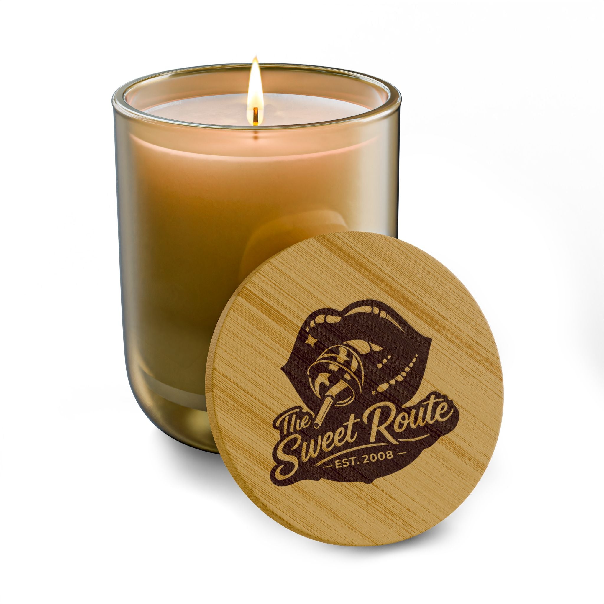 Sweet Route Scented Soy Candle, 14oz (Engraving)