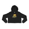Sweet Route Gold Logo Cropped Hoodie