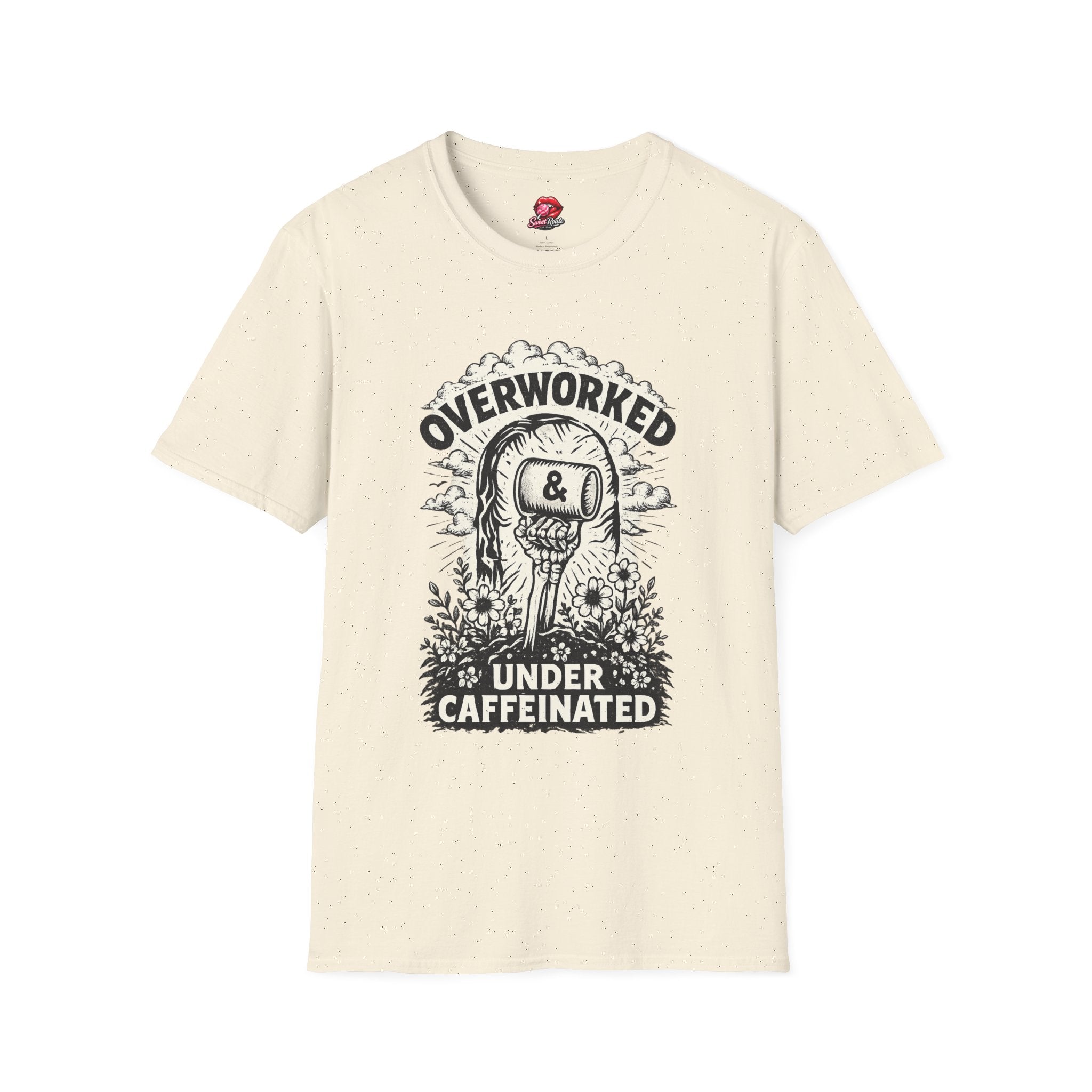 Overworked & Under Caffeinated T-Shirt